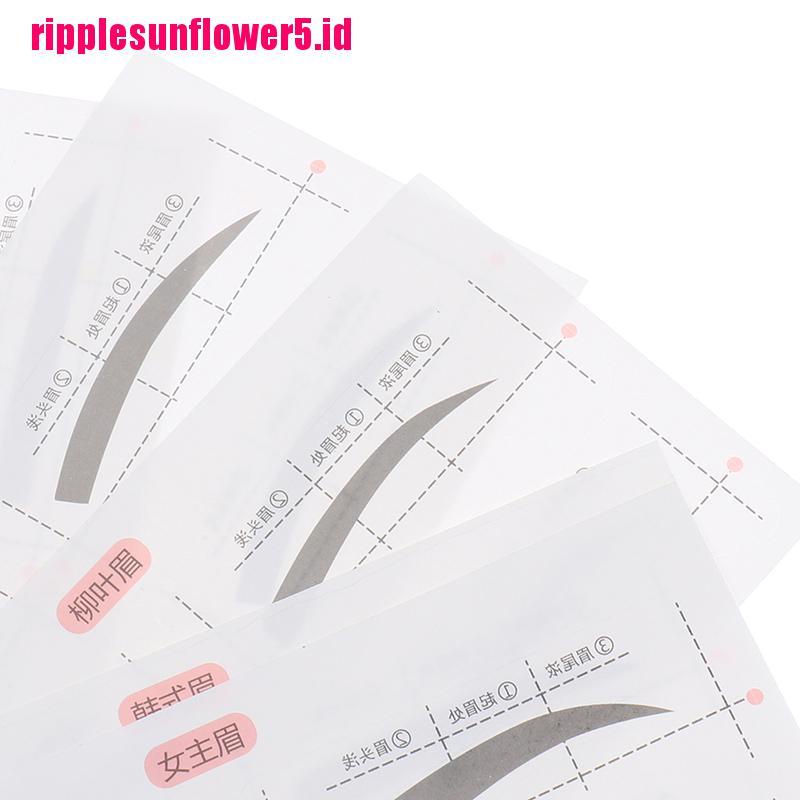 24 Pasang Cetakan Alis Adjustable