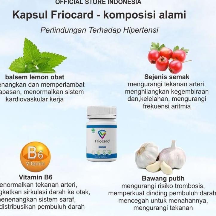 

[KODE WWM88] FRIOCARD ASLI OBAT HIPERTENSI DAN PEMBULUH DARAH HERBAL BPOM ORIGINAL