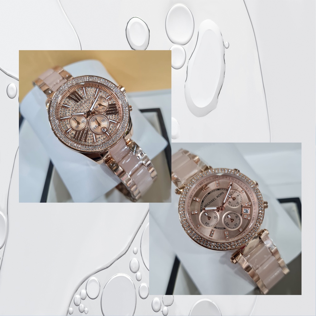JAM TANGAN WANITA ELEGANT Mk 6096 ,Mk 5896 ORIGINAL