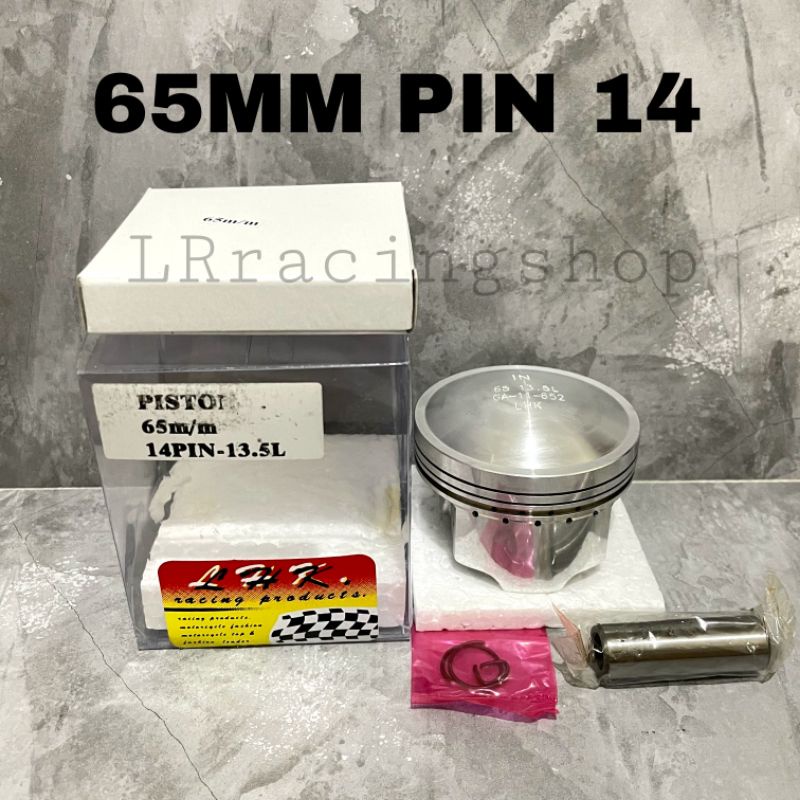 Piston LHK 65 65mm pen pin 14 set ring piston seher LHK thailand