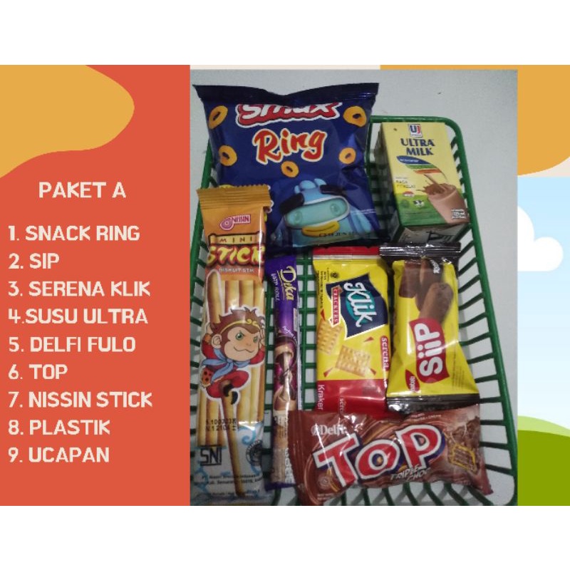 

Paket ultah anak (8-9item)