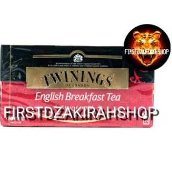 

Twinings english breakfast tea 25x2gr