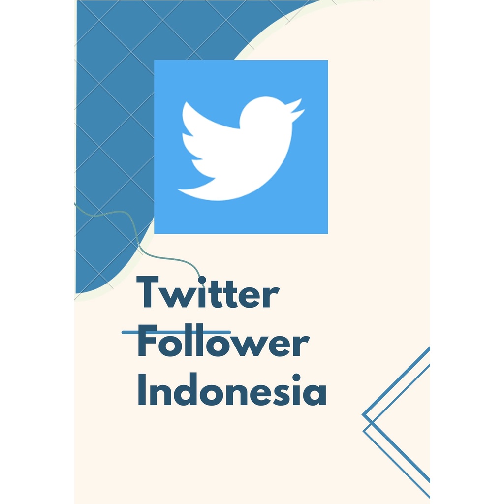 Twitter Follower Indonesia ( REAL INDO )