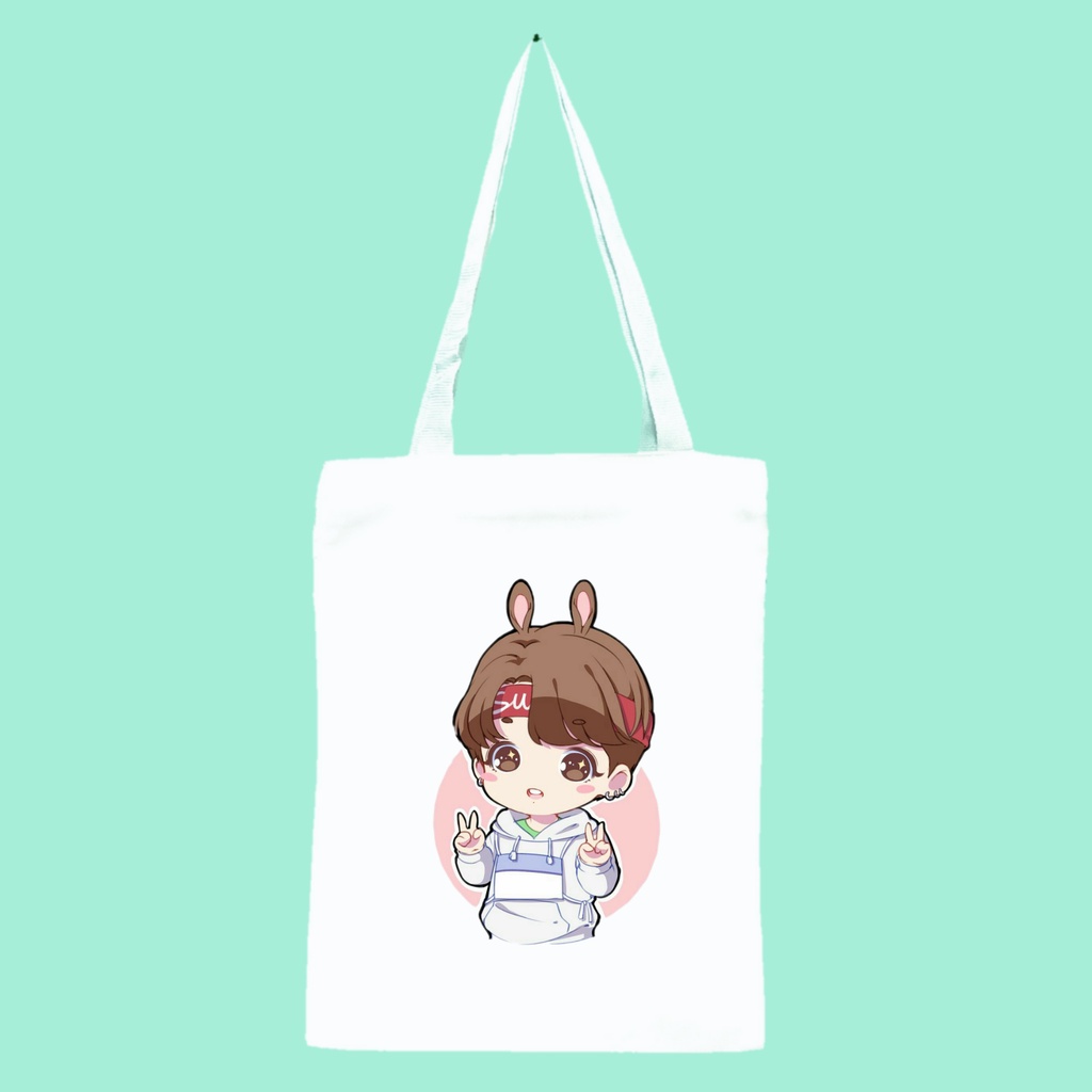 PART 4 KPOP New totebag aesthetic printing (resleting) drill premium (400) || kiiyoomii ||