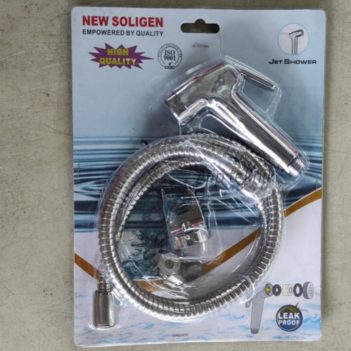 Shower toilet shower cebok chrome new solingen