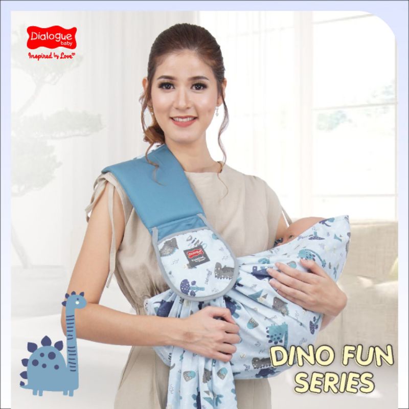 Dialogue gendongan samping dino fun series DGG4253 / gendongan bayi
