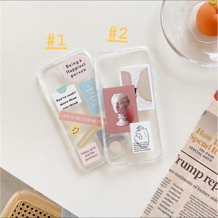 

Case Iphone Fashion Creative Clear Painted Literary Oil Painting