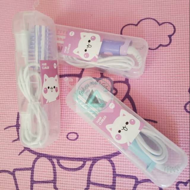 Hair Straigtener Hair Curler / Alat Catok mini 2018 2 in 1