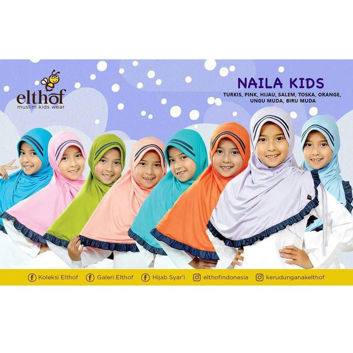 Cuci Gudang Jilbab Anak Naila By Elthof
