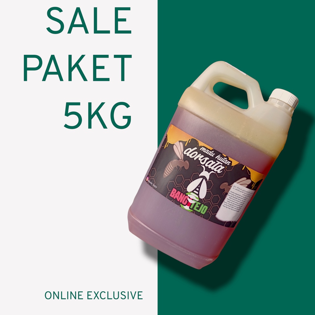

Madu Hutan murni Kemasan Besar 5kg