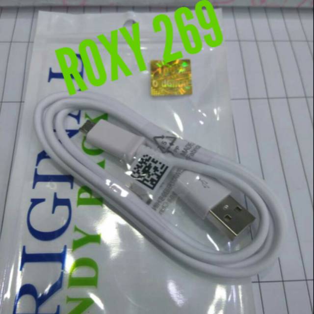 Kabel Data Samsung Original Kabel Carger Charger Semua HP Handphone Konektor Micro USB Ori Original