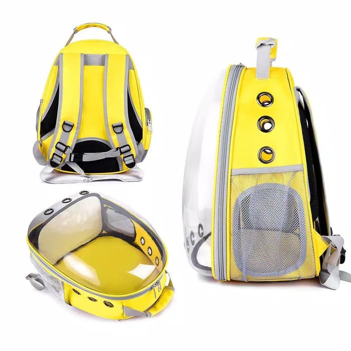 Tas Astronot Kucing Anjing Ransel Pet Carrier Travel Hewan Peliharaan