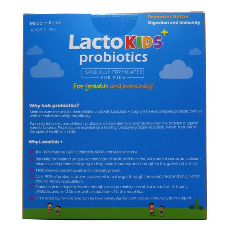 LACTOKIDS PROBIOTICS - EXP 2023