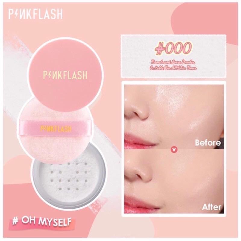 Pinkflash Loose Powder Oil Controller Translucent / PF-F06