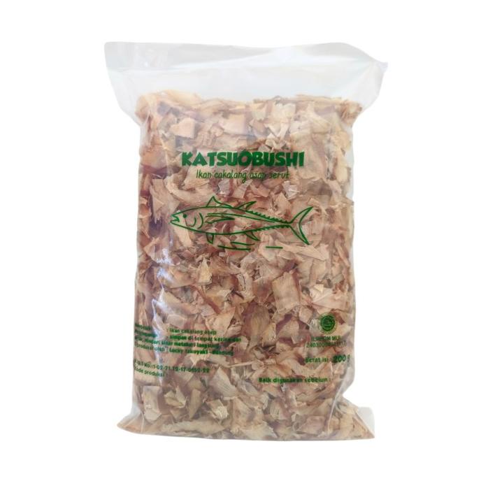 

Katsuobushi @200gram lokal halus - ikan Cakalang asap serut, takoyaki
