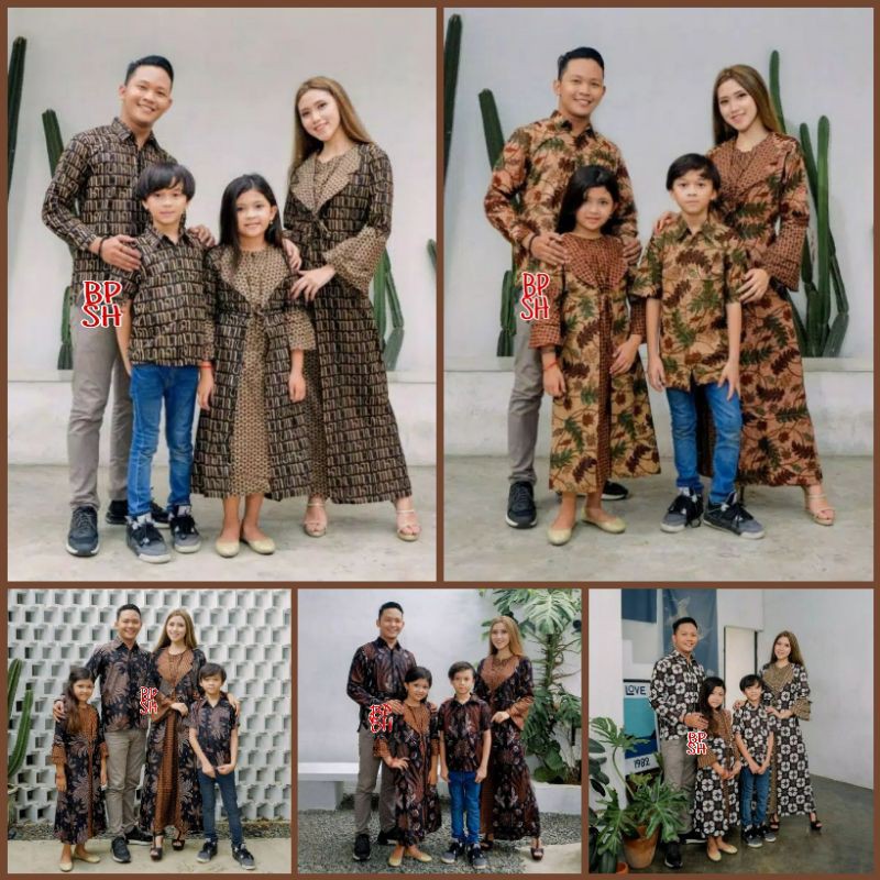 Termurah Bisa Pisah- Couple Keluarga / Couple Batik Keluarga / Batik/couple Batik