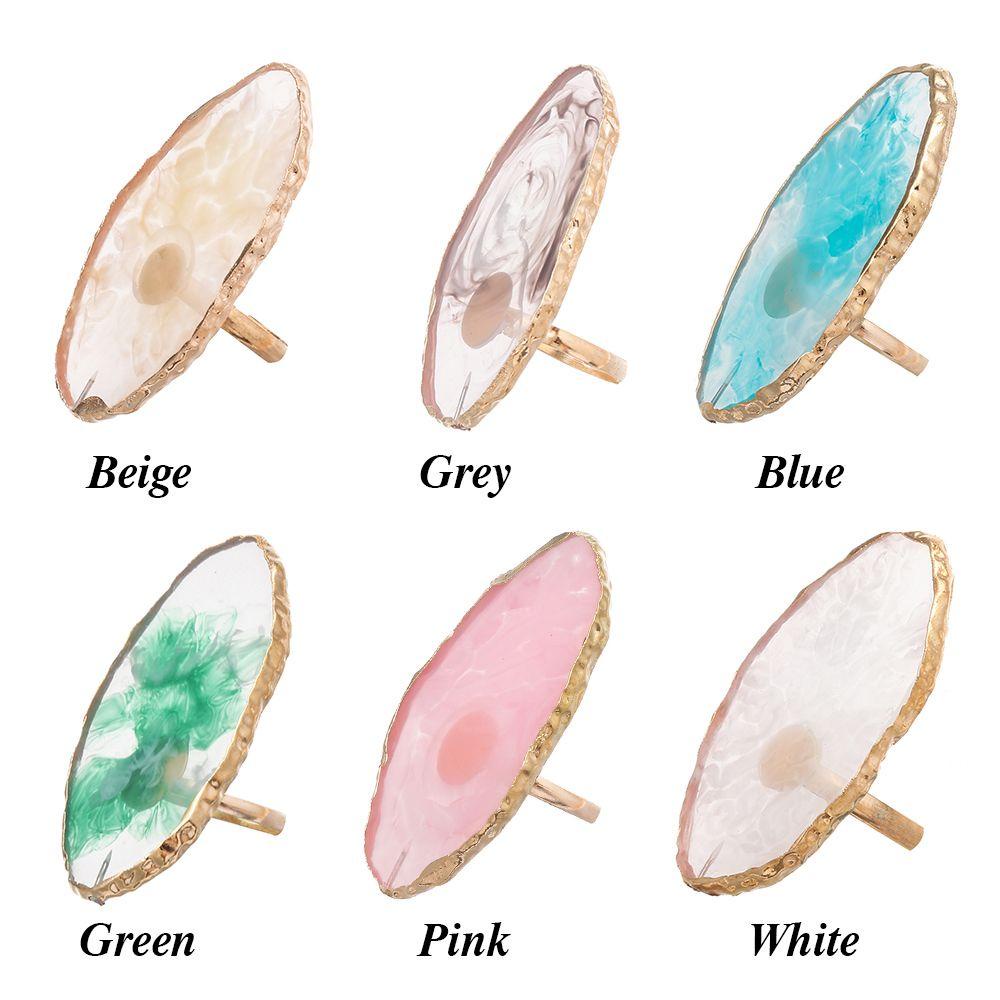 R-flower Nail Art Palet Kuku Palsu Resin Batu Goyang Rak Foundation Pencampuran Lukisan Palet Nail Art Plate Tips