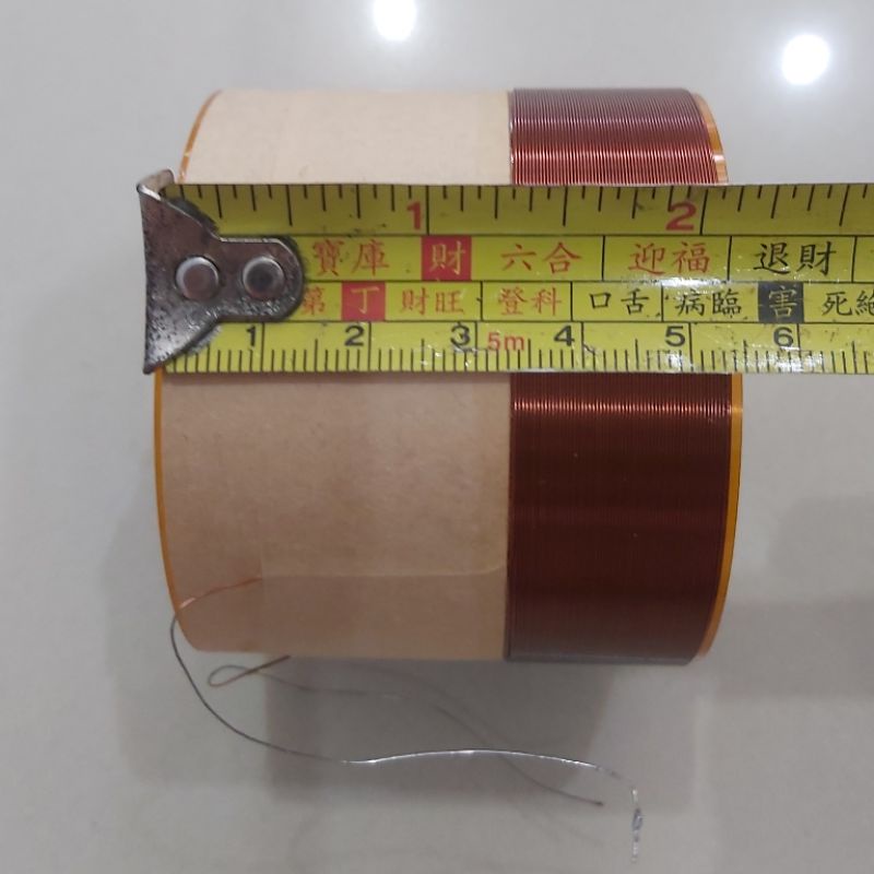 Spull Speaker 65,5MM Tinggi Mika 2,5 Inci Capton 15 Inci 18 Inci