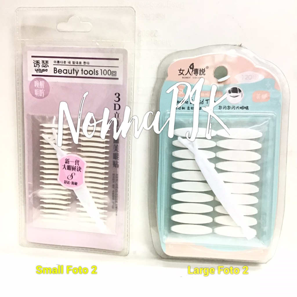 Double Eyelid Tape Olive dan Extra Large ( Paling Besar ) Style