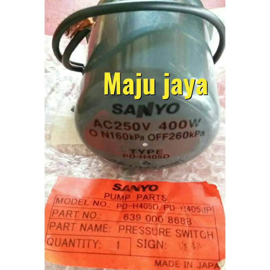 Otomatis Original Pompa Air Sanyo Pdh 405 Jp Japan Akalipa