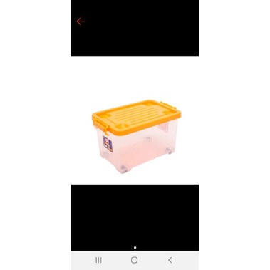 Shinpo 110 CB 30 Container Spark Box Plastik 30 Liter Dengan Roda CB30 Kotak