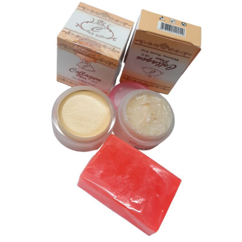 PAKET CREAM COLLAGEN ORI 3IN1