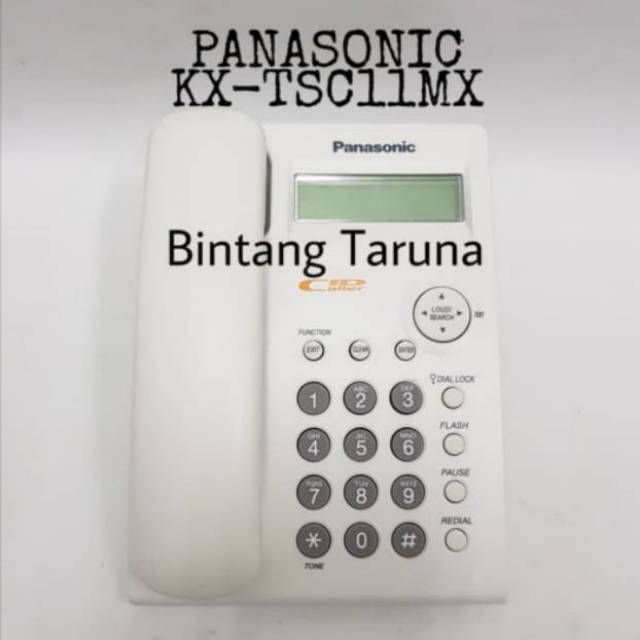 Telepon Kabel Panasonic KX-TSC11MX Telepon Panasonic TSC11 (Putih)