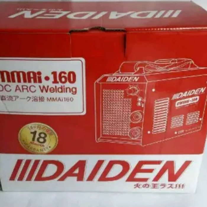 Mesin Las Travo Las Inverter DAIDEN MMA 160 A - 900 Watt