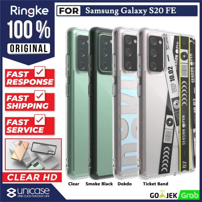 Case Samsung Galaxy S20 Fe Ringke Fusion Anti Crack Clear Casing