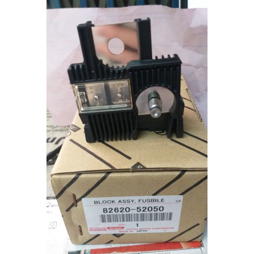 box sekring fuse kepala aki yaris new vios etios ori asli 82620-52050