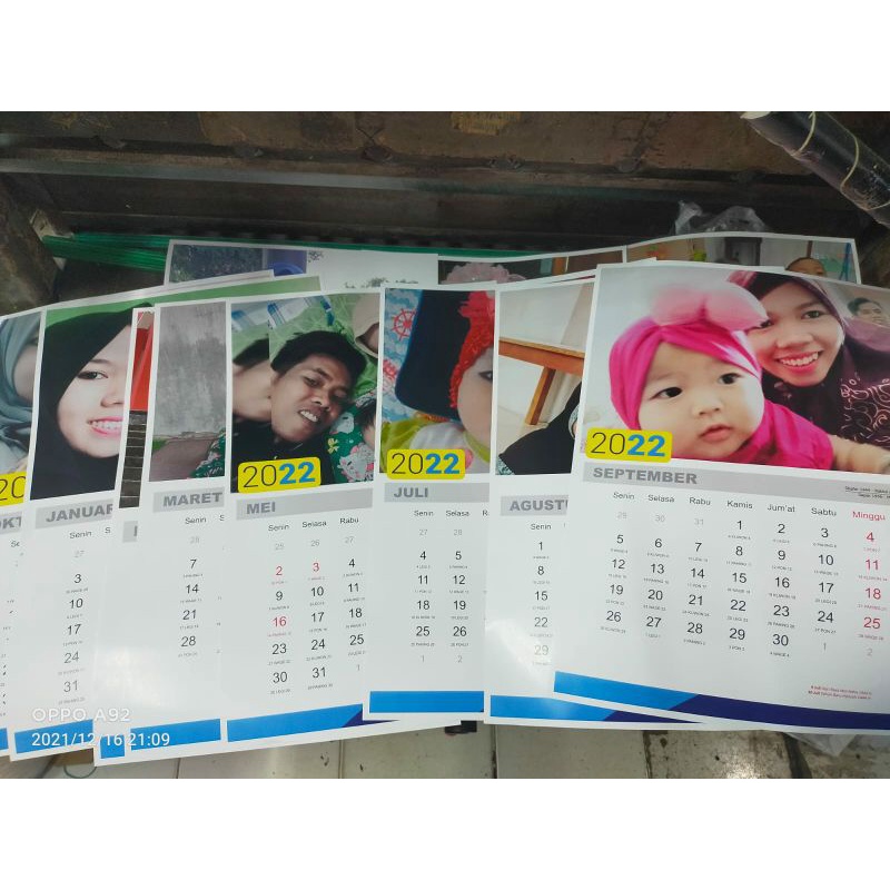 

Kalender 2024 custem foto sendiri termurah