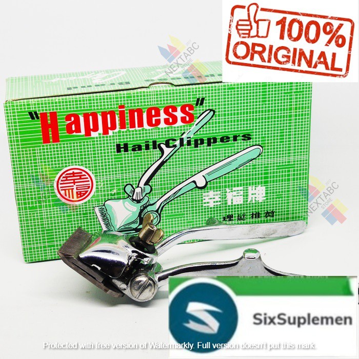 Clipper Alat Cukur Gunting Rambut Manual Happiness bukan wahl (HAPPINESS)