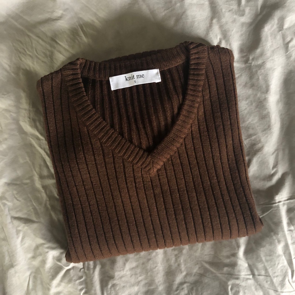 Knitme Eris V-neck Pullover - Ladies Sweater