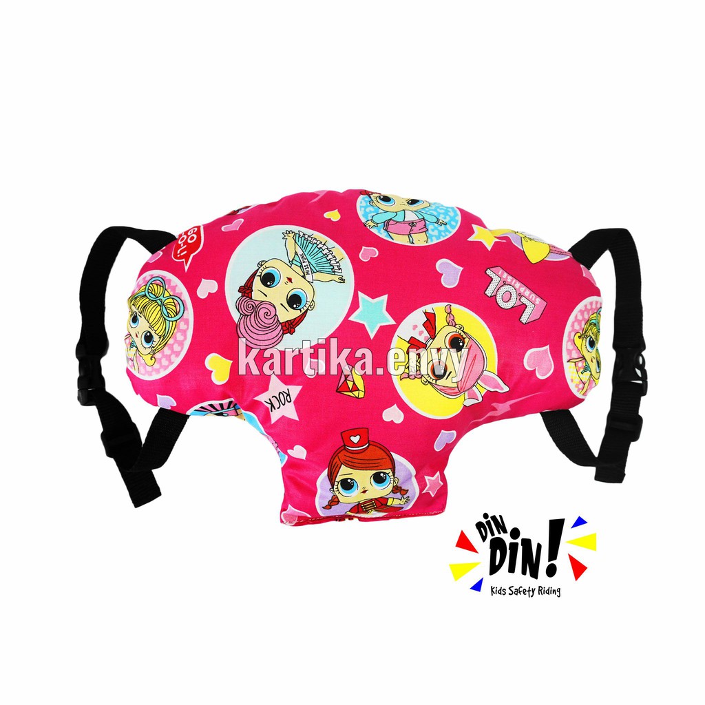 Dindin Kids Bantal Stir Stang Speedometer Motor Motif LOL Surprise