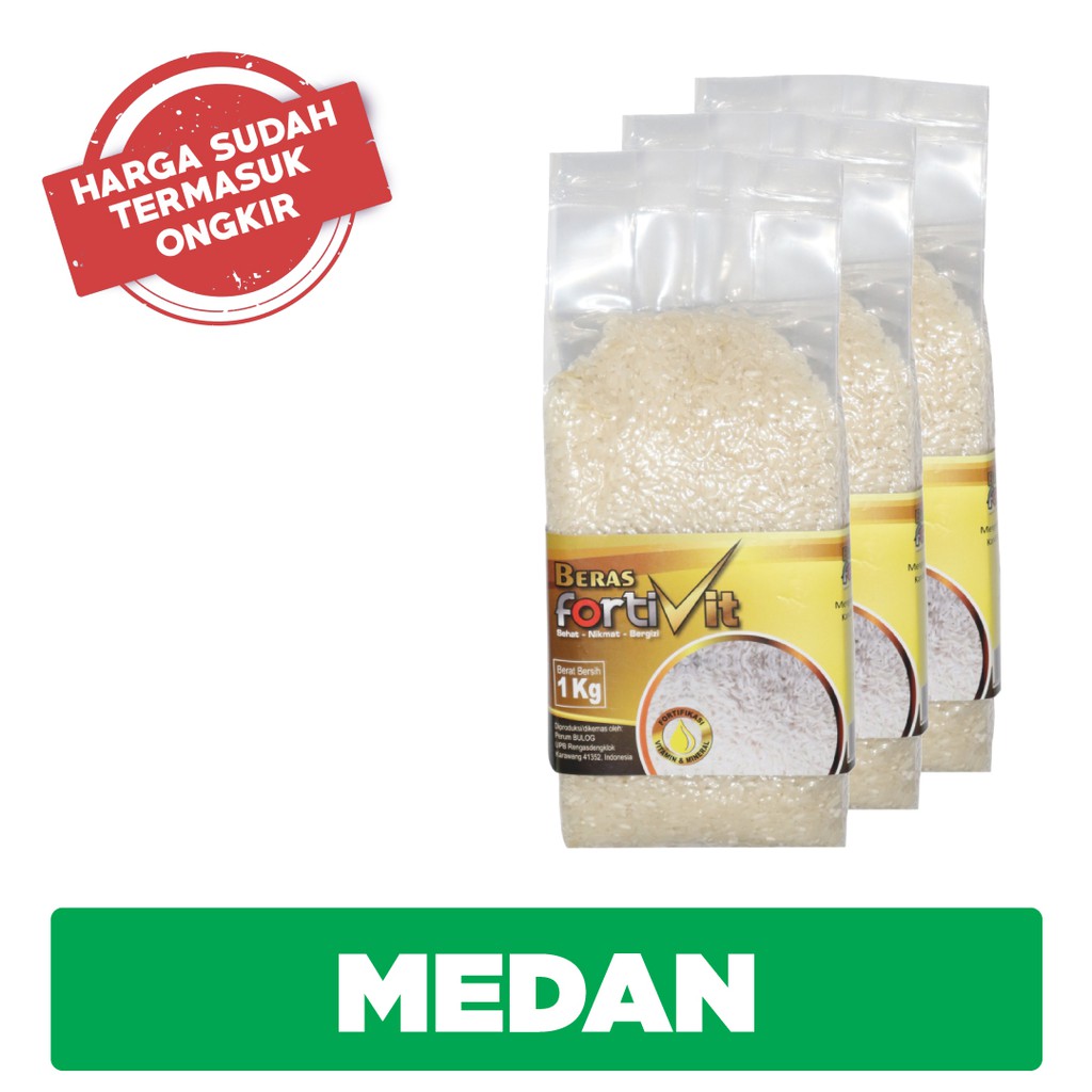 

Beras Fortivit 3kg (Harga + Ongkir) - MDN