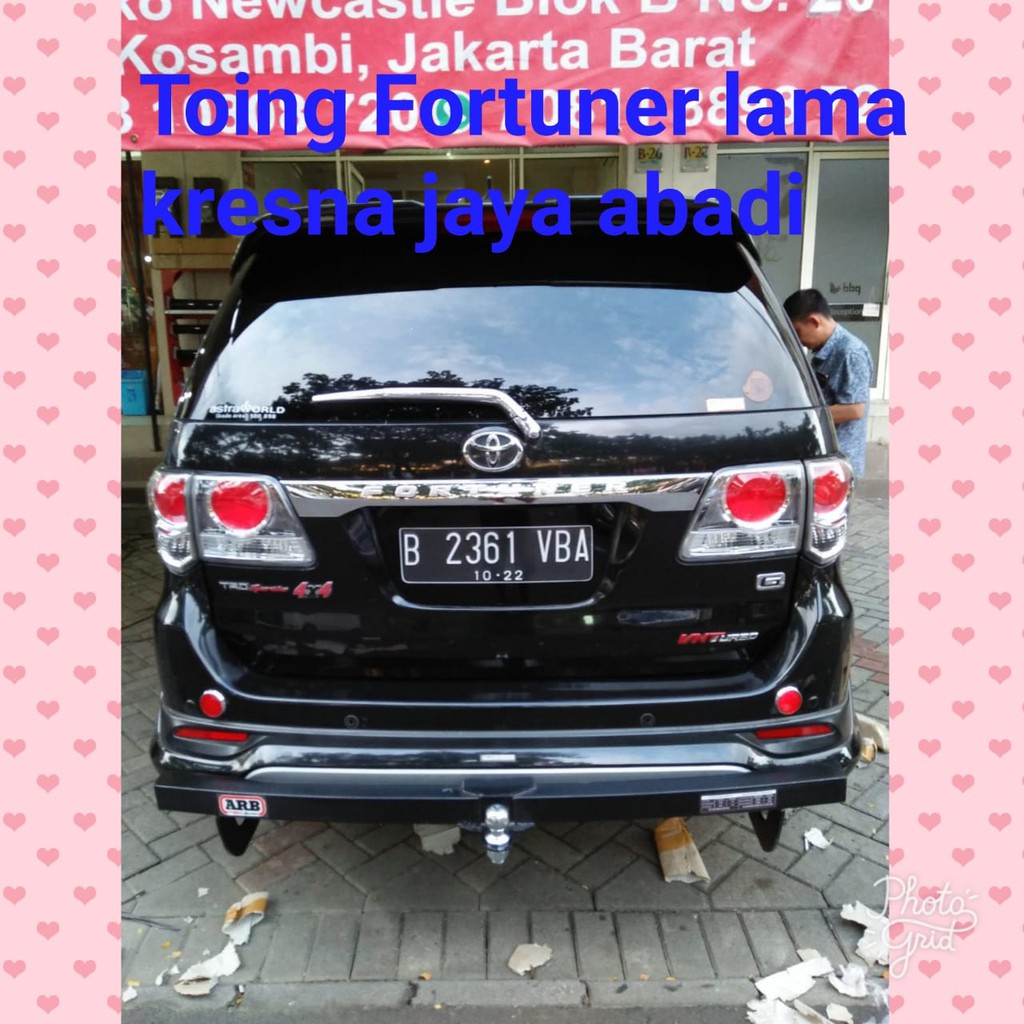 TOWING FORTUNER LAMA