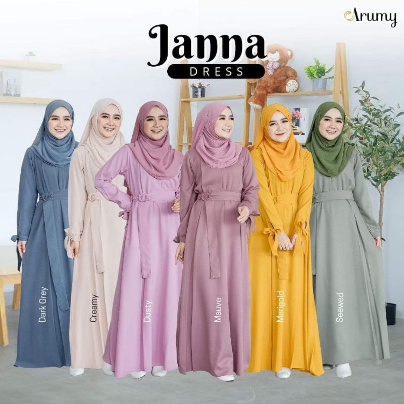 READY DRESS JANNA BY ARUMY