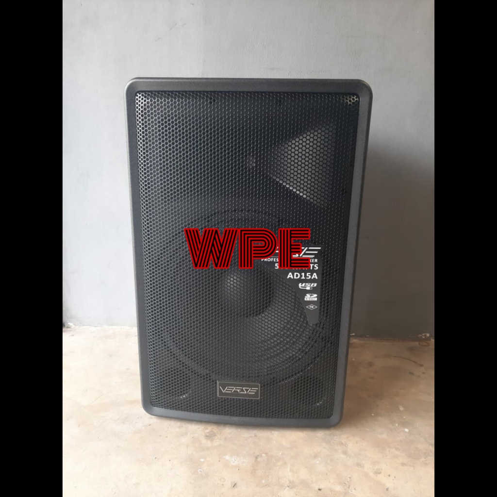 Speaker Aktif VERSE AD15A VERSE AD 15A VERSE AD 15 A 15inch 500watt USB SD