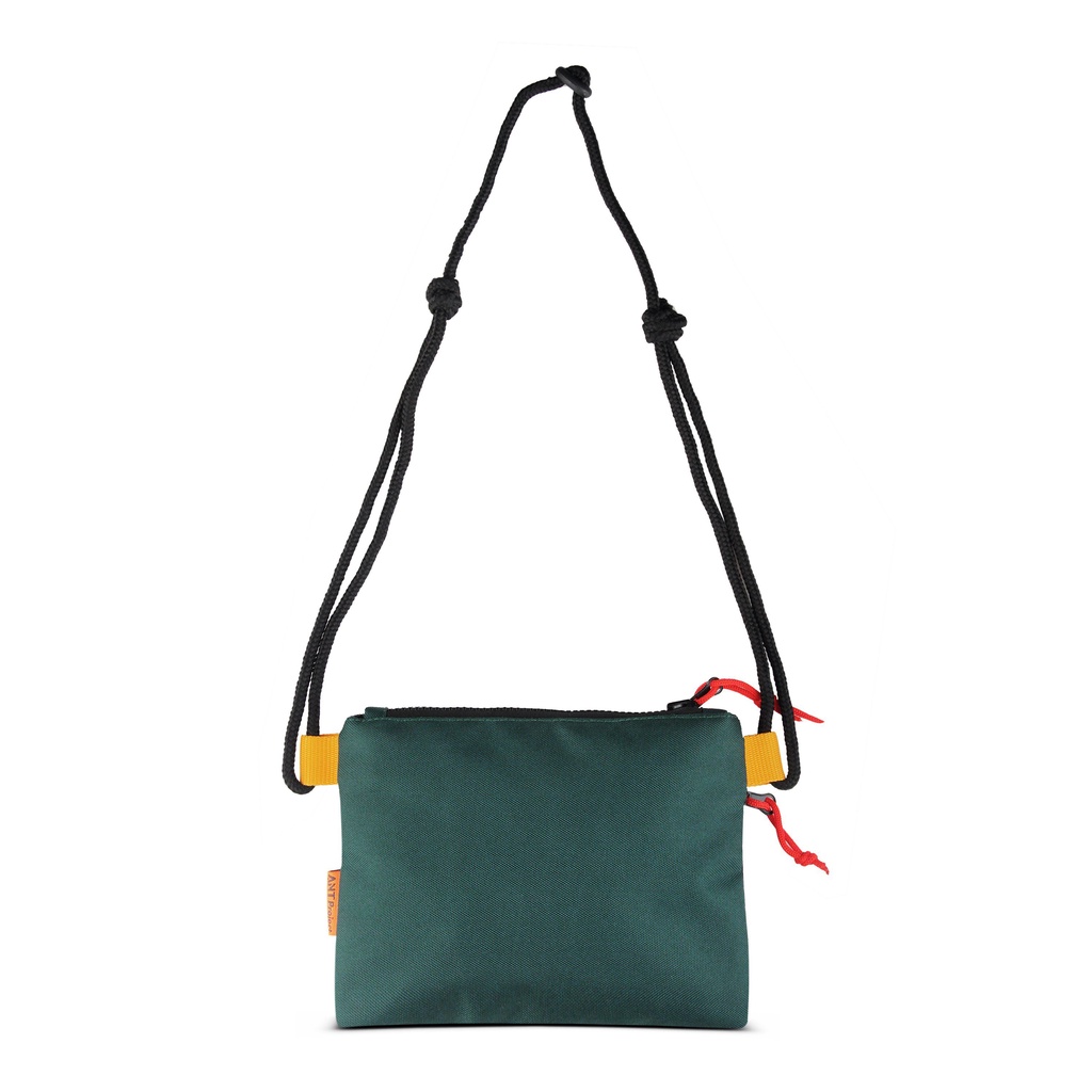 ANT PROJECT - Tas Sling Bag Sacoche Hipster Green - Tas Selempang