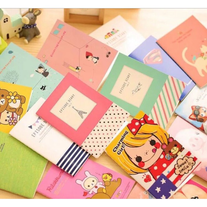 

Mini Notebook Kertas Buku Tulis Kecil Lucu Memo Cute Animal