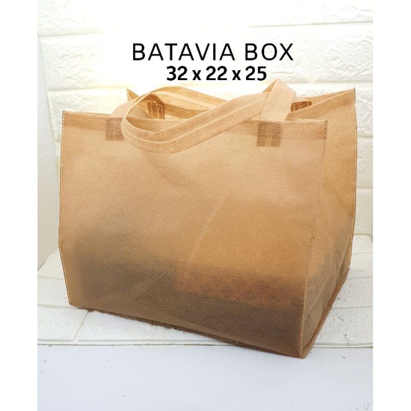 

Tas spound uk 32x22x25 warna Coklat Muda