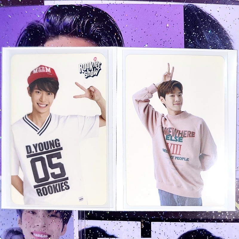 pc nct doyoung sm rookies matte & cheereveent take all photocard