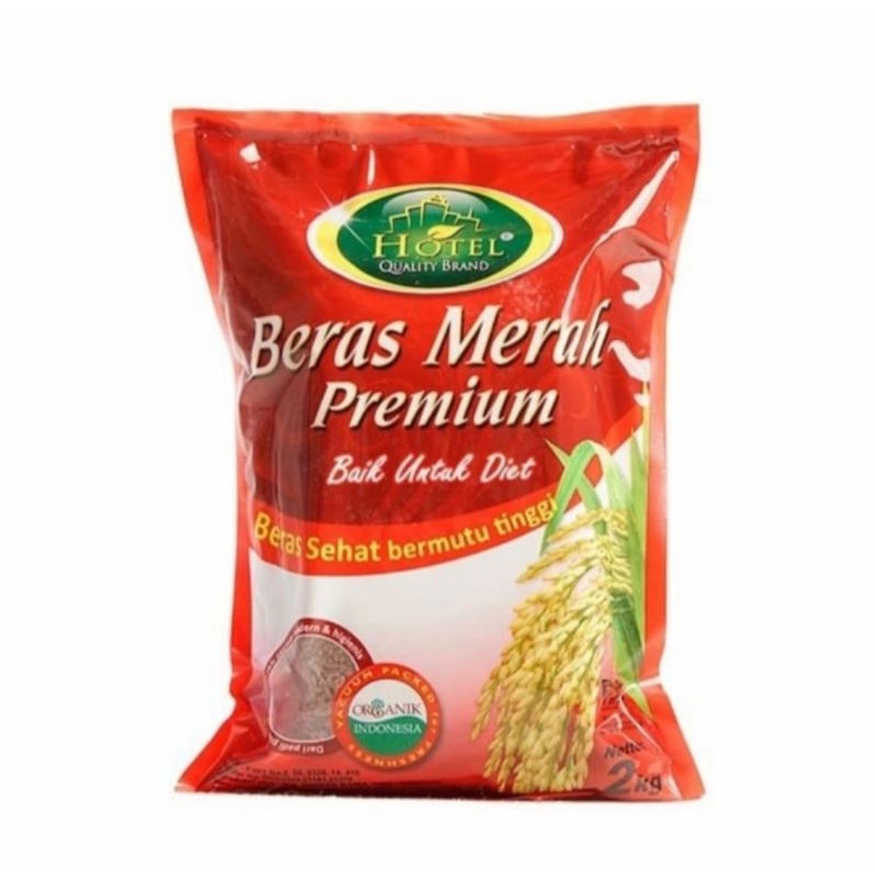 

Hotel beras merah premium 2kg