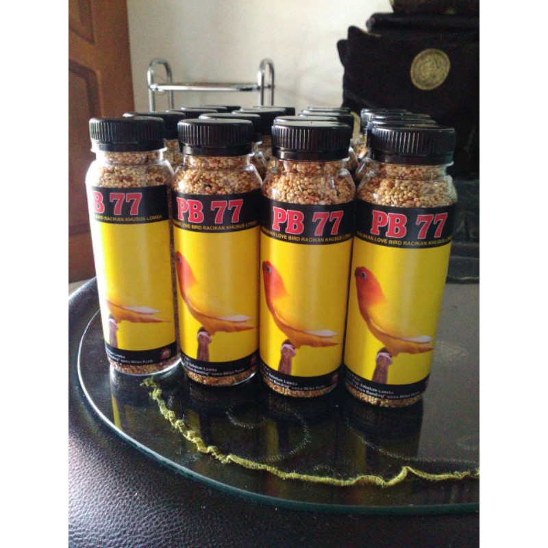 pakan lovebird pb77