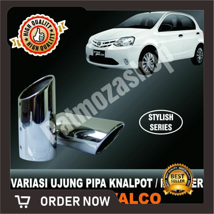 Muffler Variasi Ujung Pipa Knalpot - Stylish - Etios Valco