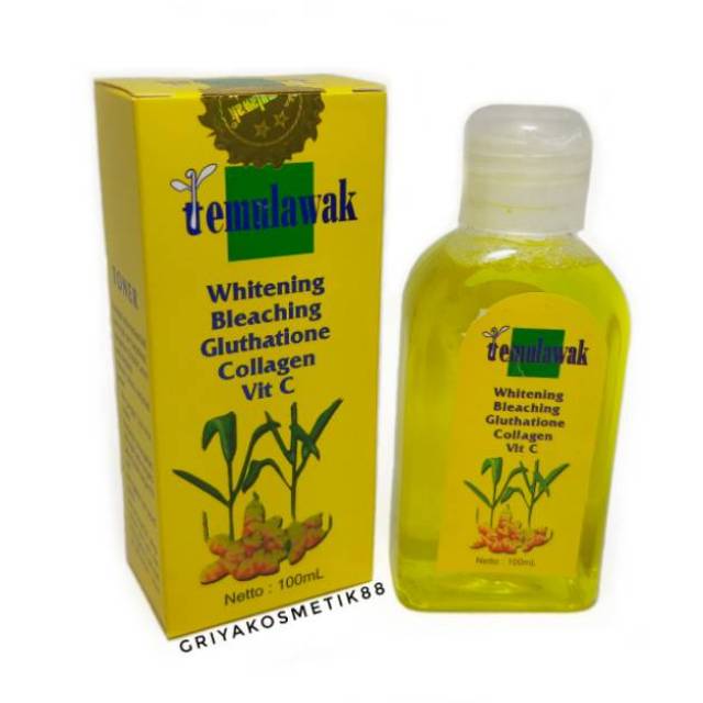 Toner Temulawak Whitening Original 100ml Indonesia