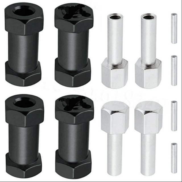 Hex Adaptor 12 mm Long 25 mm