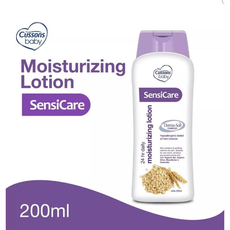 Moisturizing Lotion Cussons SensiCare 200 ml