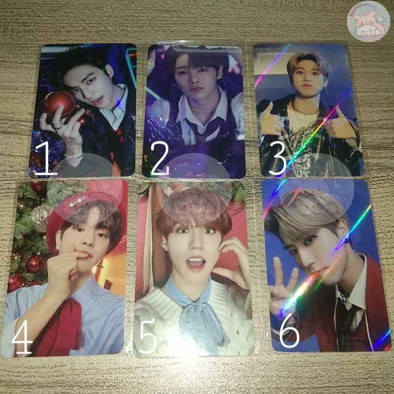 Photocard PC Stray Kids Christmas Evel + POB Han Jisung Withdrama & Musicplant