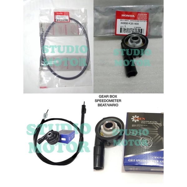 ￼KABEL DAN Gigi Speedometer Keong Spidometer Gear Box Assy KM Beat Vario Scoopy Spacy fi dan karbu 2008 2009 2010 2011 2012 2013 2014